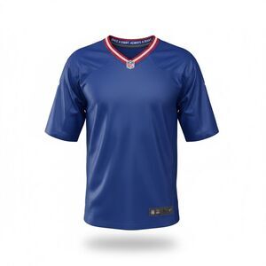 NWOT NIKE NFL New York Giants Blue On Field Football Jersey - Size Large